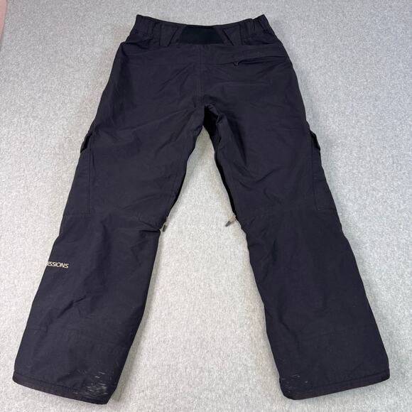Sessions Summit Series Tex Cargo Pants Black WMNS L Gore-ex Snowboard Outdoor - Picture 3 of 16